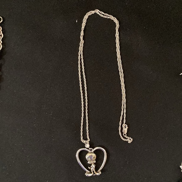 Lenox 925 Silver Tweety Bird Necklace Set - Picture 2 of 10